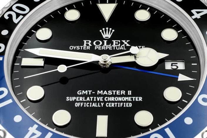 Premium GMT バットマンスタイル、ブラック＆ブルー | ウォール