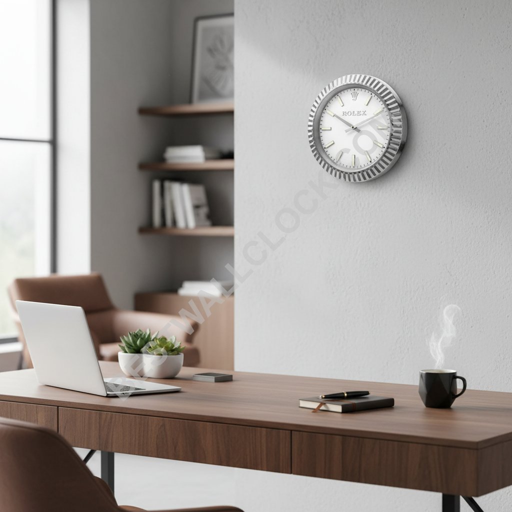 ROLEX INSPIRED WALL CLOCK - OYSTER - RL-66 - Image 12