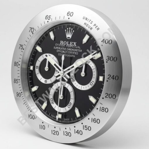 Rolex Cosmograph Daytona Style – dealer display Wall Clock 34cm