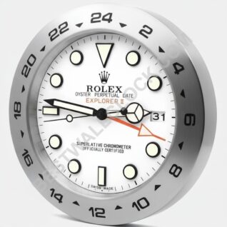 Explorer II, White dial | Wall Clock