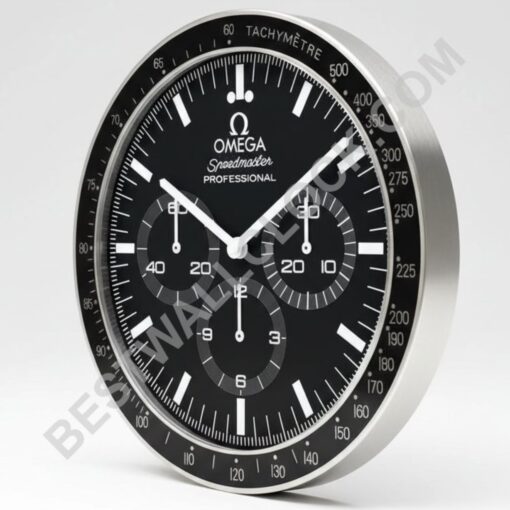 Premium OMEGA SPEEDMASTER WALL CLOCK - OM4 2025 — BestWallClock