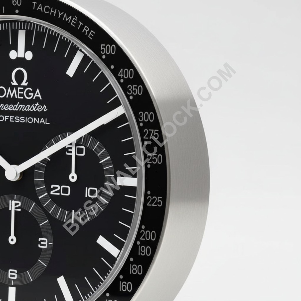 壁掛け時計 オメガスピードマスターモチーフ OMEGA オメガ スピードマスター 掛け時計｜Yahoo!フリマ（旧