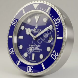 Submariner Blue Style | Wall Clock