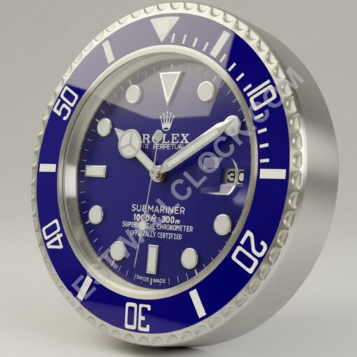 ROLEX Submariner 壁時計 青 Premium Submariner Blue Style | Wall Clock 2025 — BestWallClock