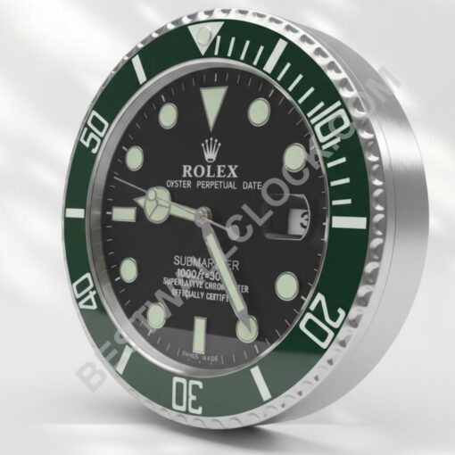 Premium Kermit Submariner Green Style | Wall Clock 2025