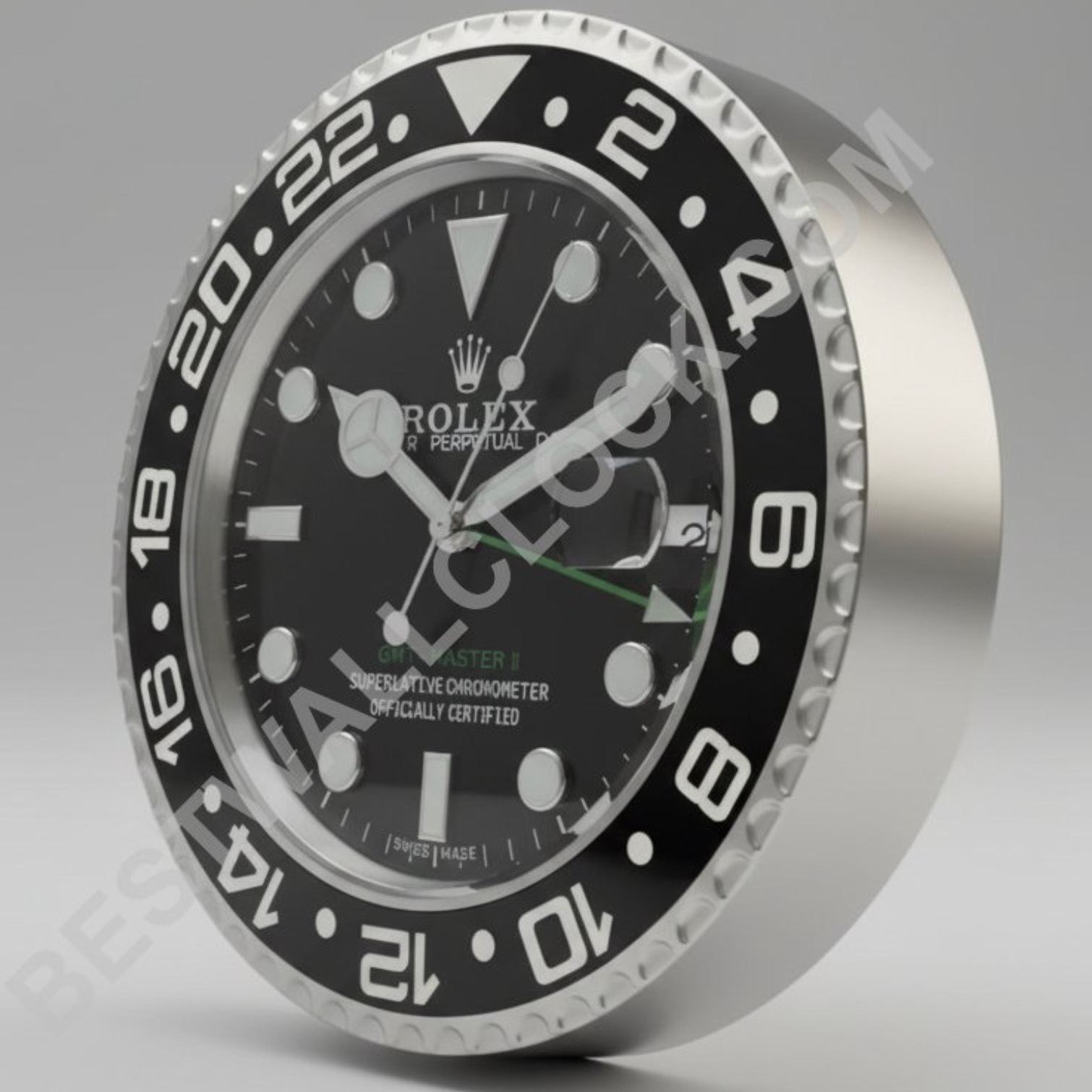 GMT Full Black | Orologio da Parete