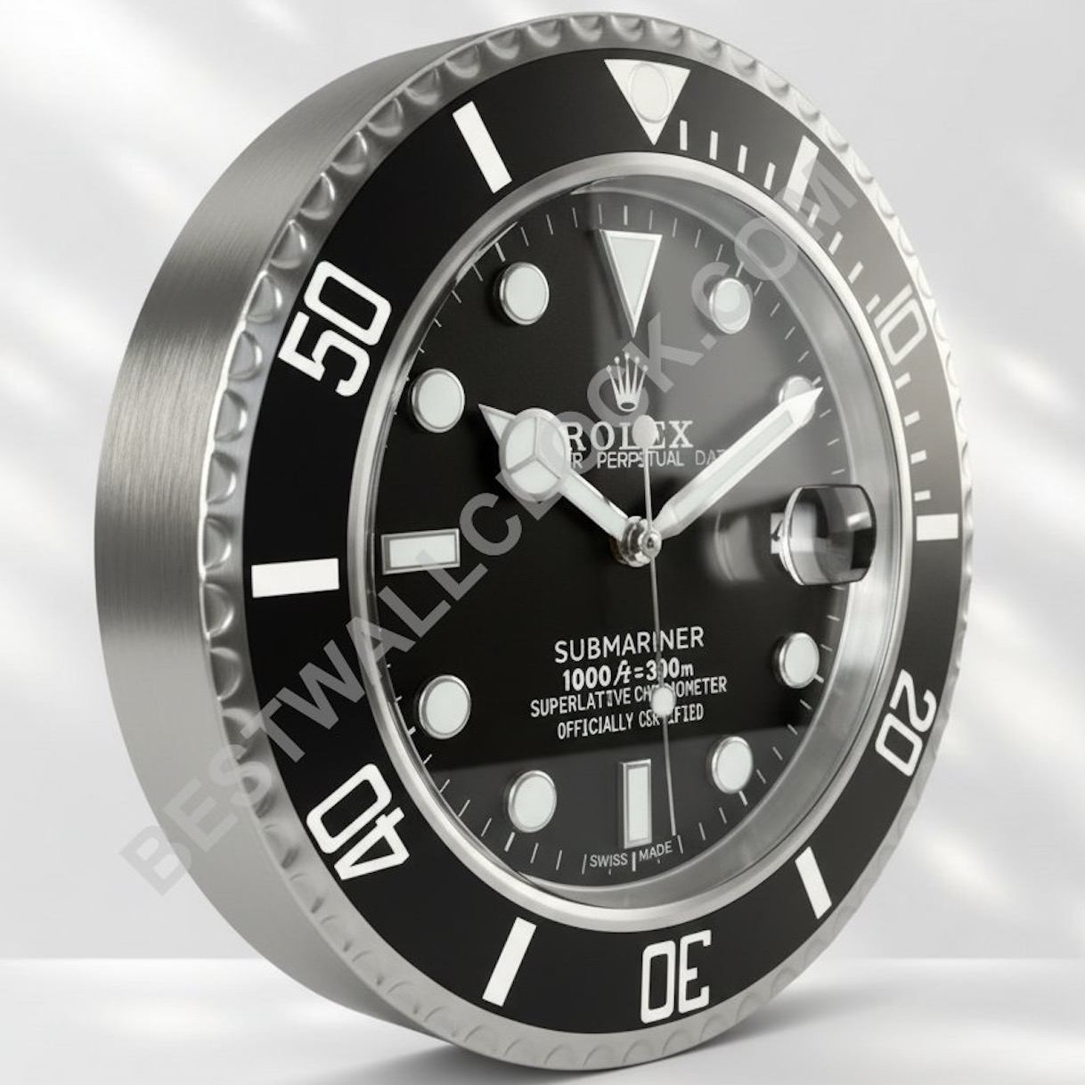 Submariner Siyah Stil | Duvar Saati - Görsel 2