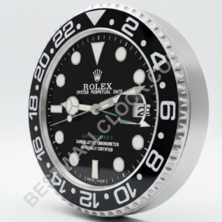 GMT Full Black | Wall Clock