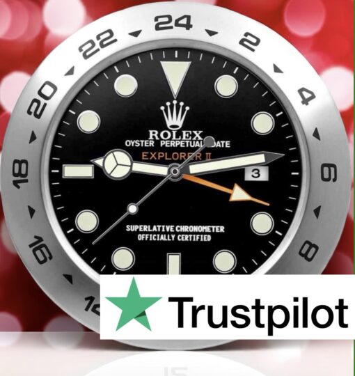 ロレックス エクスプローラー II スタイル – dealer display 壁掛け