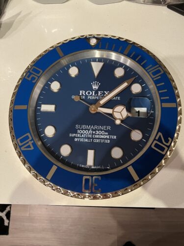 ROLEX WALL CLOCK INSPIRED - SUBMARINER - RL-51 foto review
