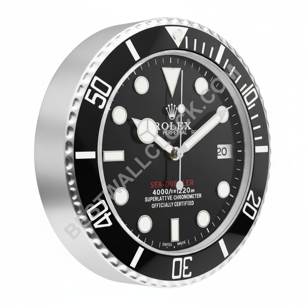 RELOJ DE PARED ROLEX INSPIRADO - SEA-DWELLER - 'ROJO' RL-191 - Image 2