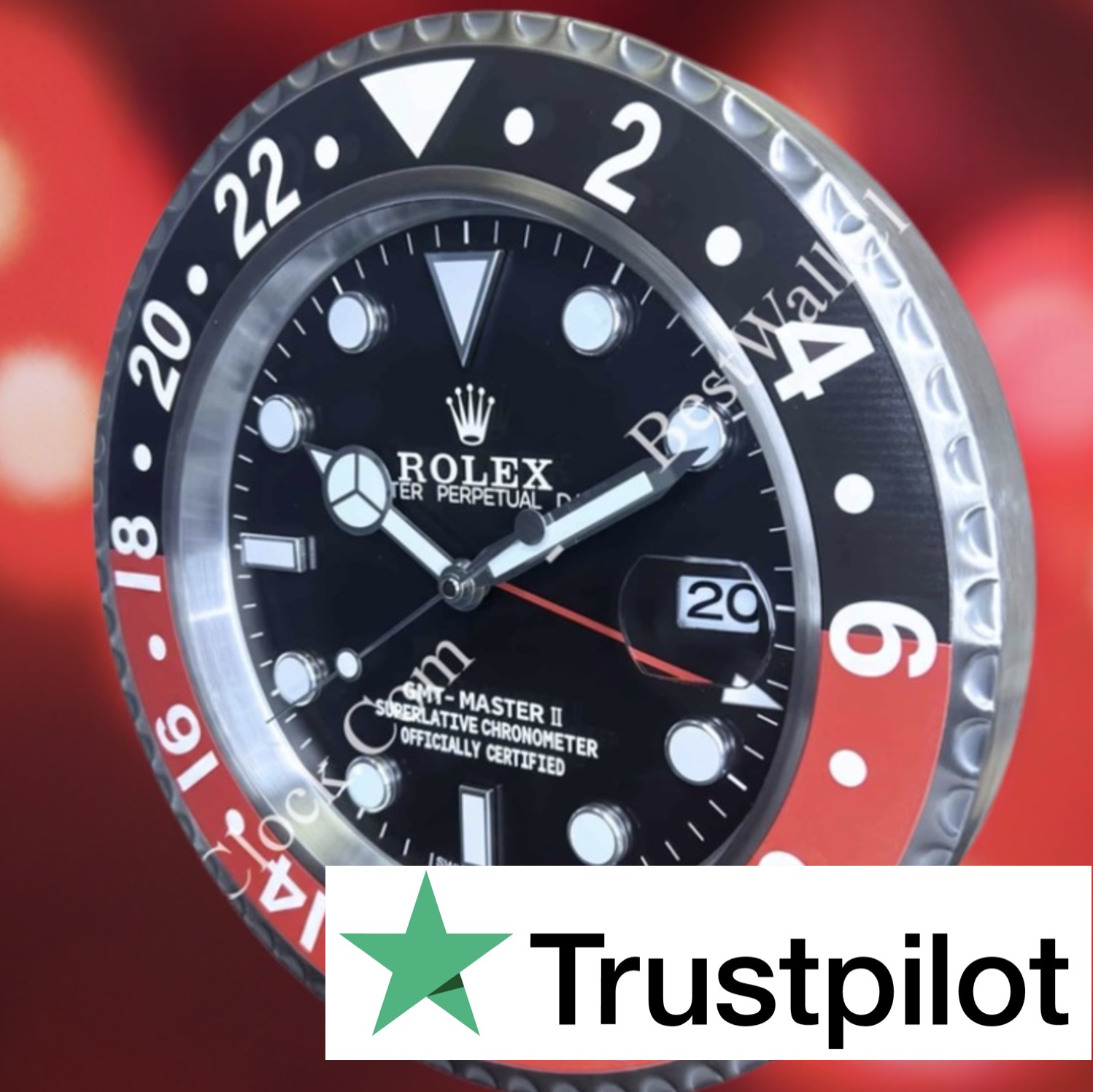 GMT COKE Estilo | Relógio de Parede - Image 6