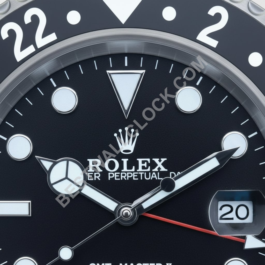 Rolex GMT-Master II "Coke" Stil – Dealer Display Vægur (Rød & Sort Edition) - Image 2
