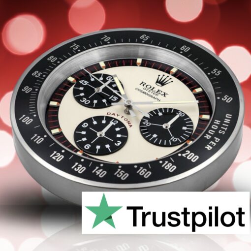 Premium デイトナ ポール・ニューマン | 壁時計 2025 — BestWallClock