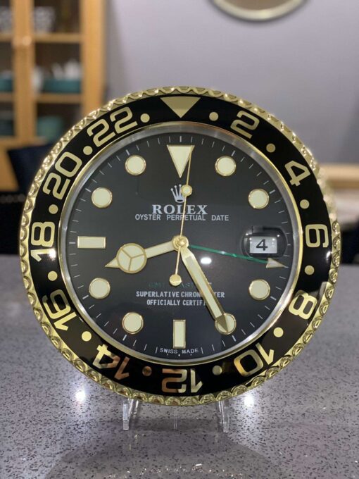 Premium GMTマスターII、ブラック＆ゴールド2023 | 壁時計 2025