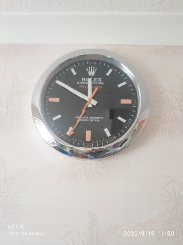 Orologio da parete ROLEX WALL CLOCK INSPIRED - MILGAUSS - RL-41 - recensione foto