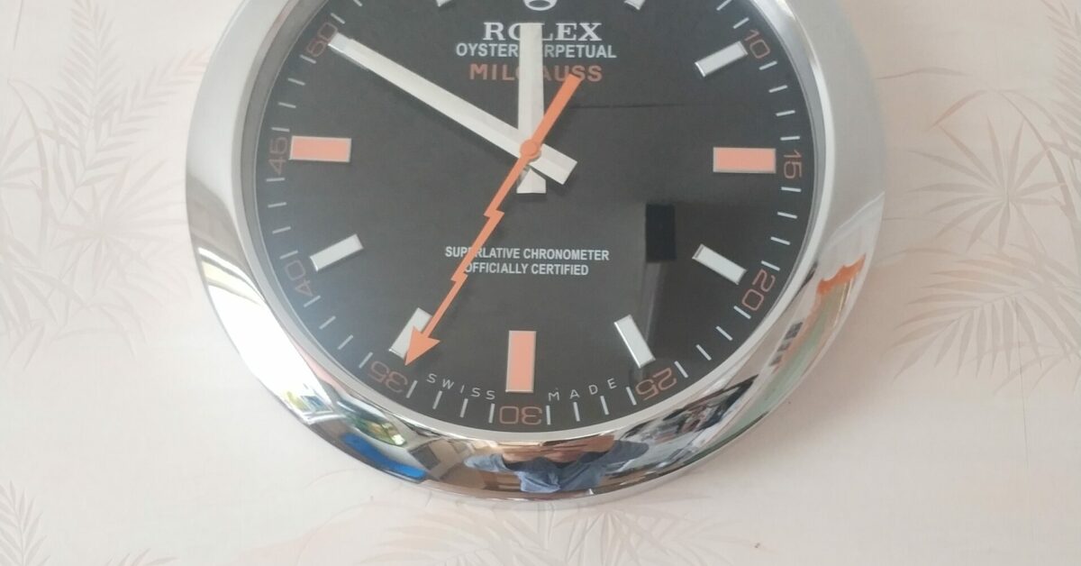 ROLEX WALL CLOCK INSPIRED MILGAUSS RL41