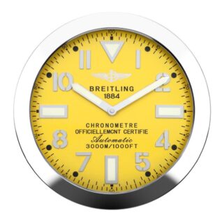BREITLING WALL CLOCK BLACK