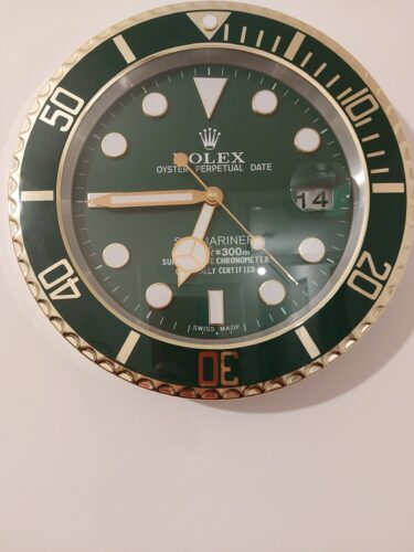 ROLEX INSPIRED WALL CLOCK - SUBMARINER - RL−50 photo review