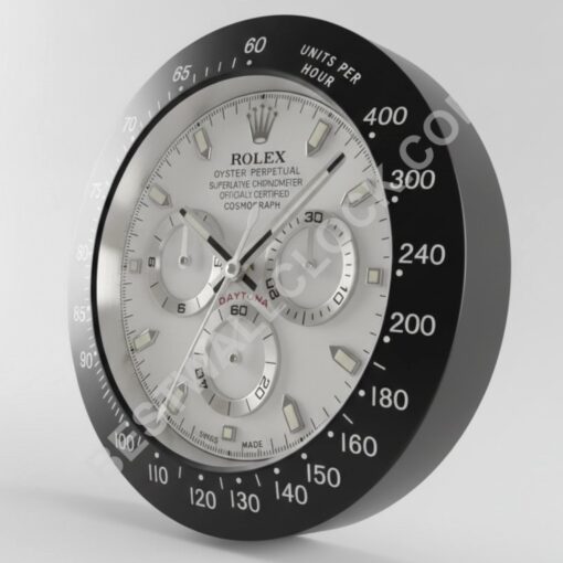 ROLEX DAYTONA クロノグラフ掛時計 Cosmograph Daytona – Dealer Display Wall Clock 34cm (Panda Edition