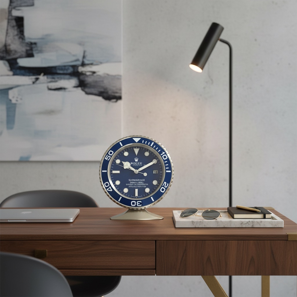 RELÓGIO DE MESA ROLEX INSPIRED - SUBMARINER - TR-02 - Image 6