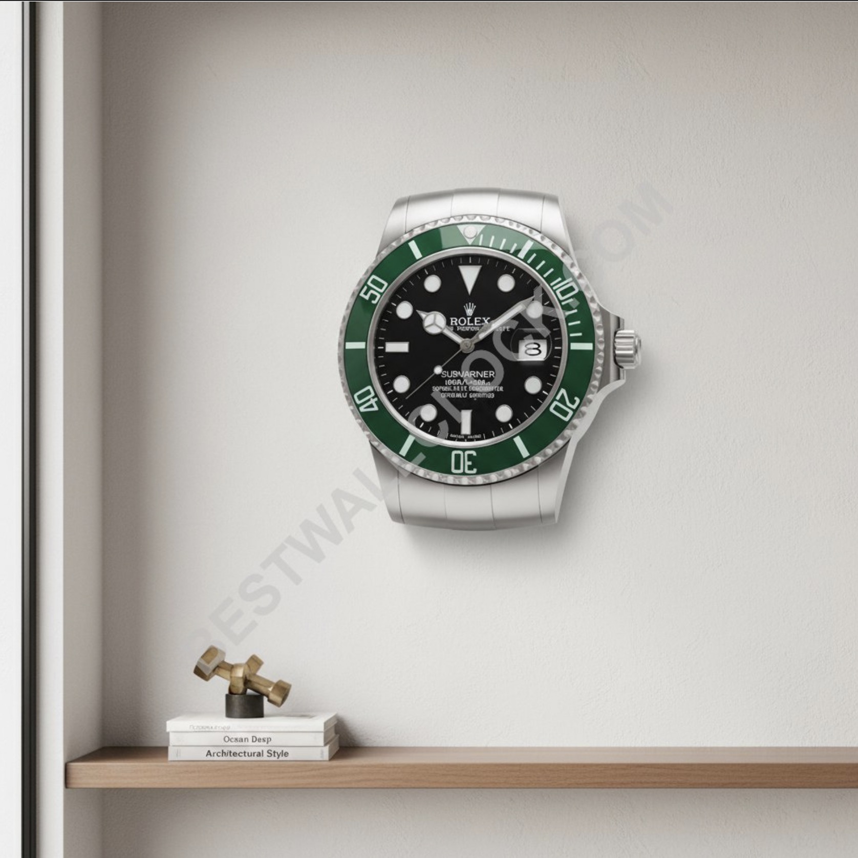 ROLEX WALL CLOCK REPLICA - "XXL" SUBMARINER - WRL−04 - Image 7