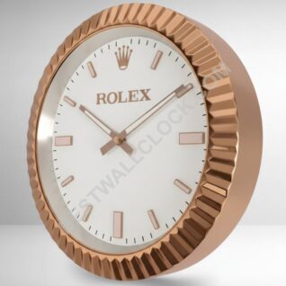 ROLEX WALL CLOCK INSPIRED - F1 ROSE GOLD OYSTER - RL-205