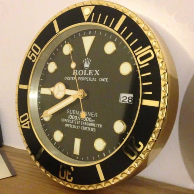 , Top Five Recommended Luxurious Rolex Wall Clocks