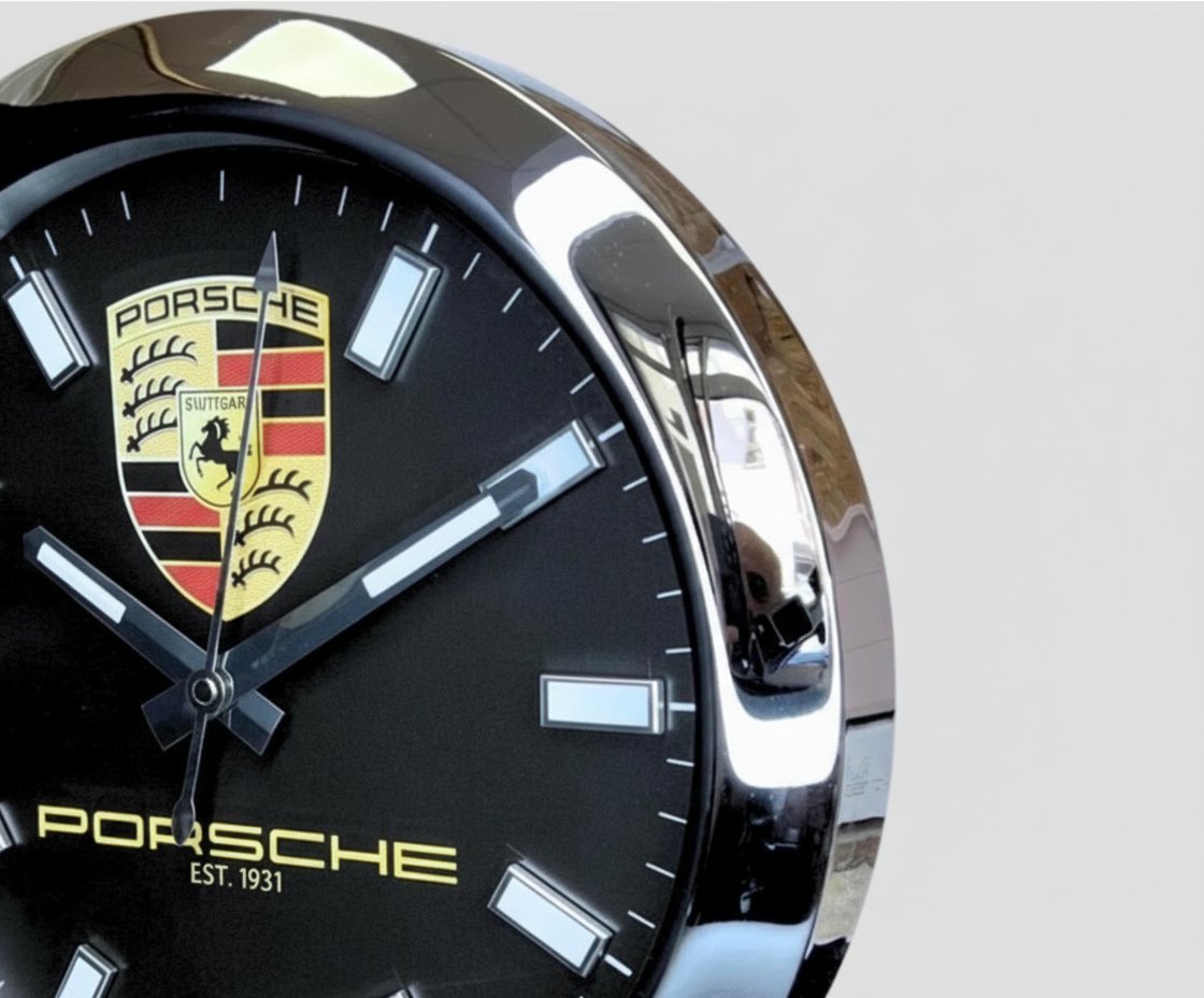 ポルシェ　壁掛け時計 akt8_2003262
