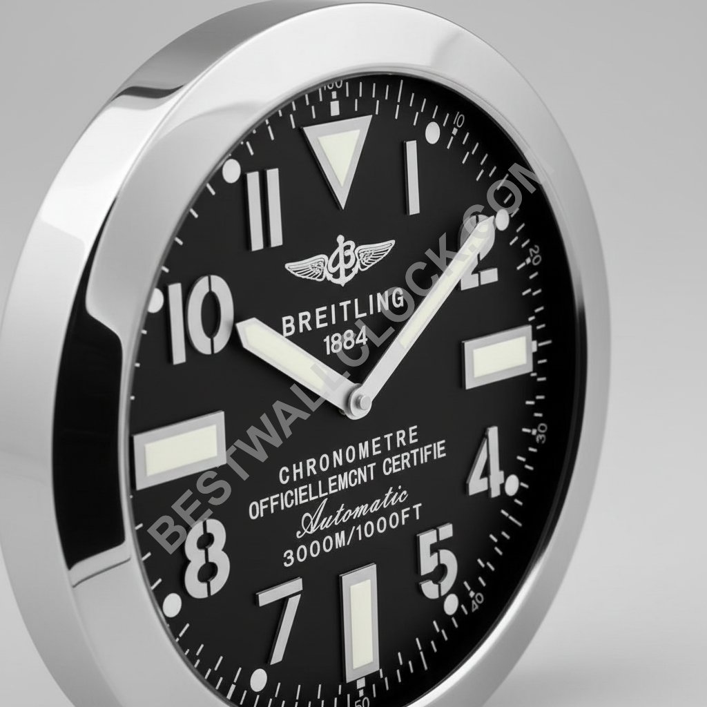 Breitling Avenger Seawolf Stil – dealer display väggklocka - Bild 2