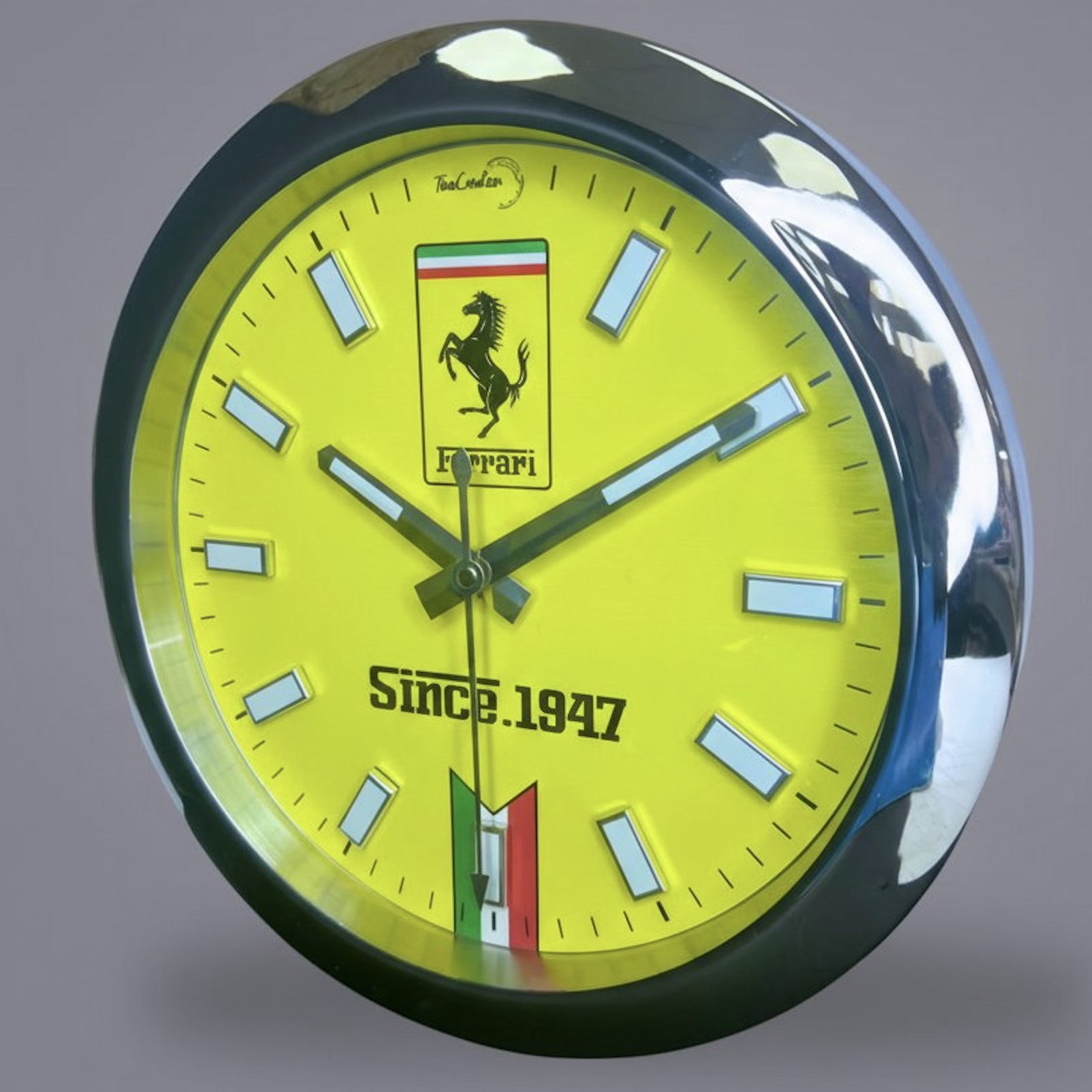 K*g様 フェラーリウォッチ Premium イエローフェラーリ '限定版' 2025 — BestWallClock