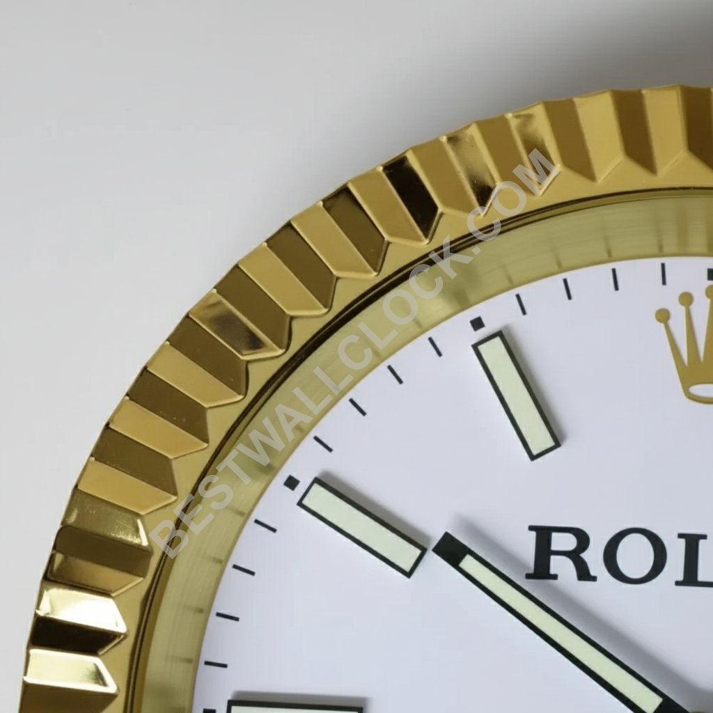 Wimbledon-stil Gull & Grønn | Vekkerklokke - Bilde 2