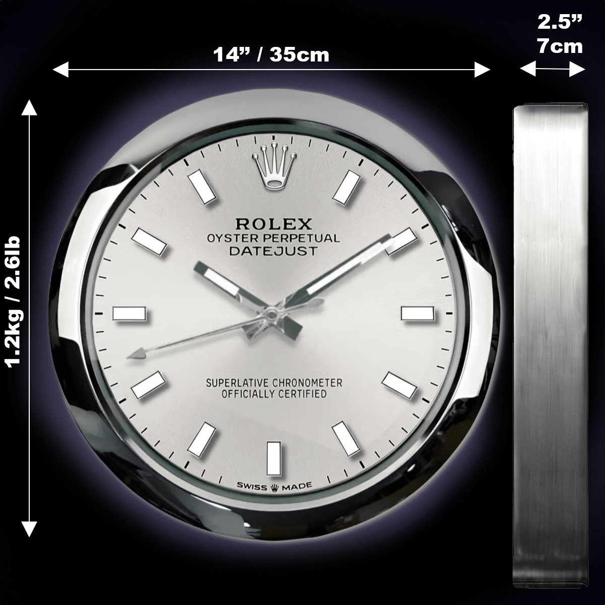 Oyster Perpetual - 'ARGENTÉ' Utgave - Bilde 5