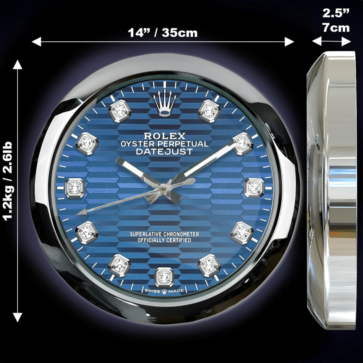 Oyster Perpetual - Diamante Blu - immagine 4