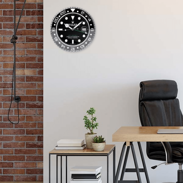 GMTマスターII 'ブルース・ウェイン' - 高級ロレックス壁掛け時計