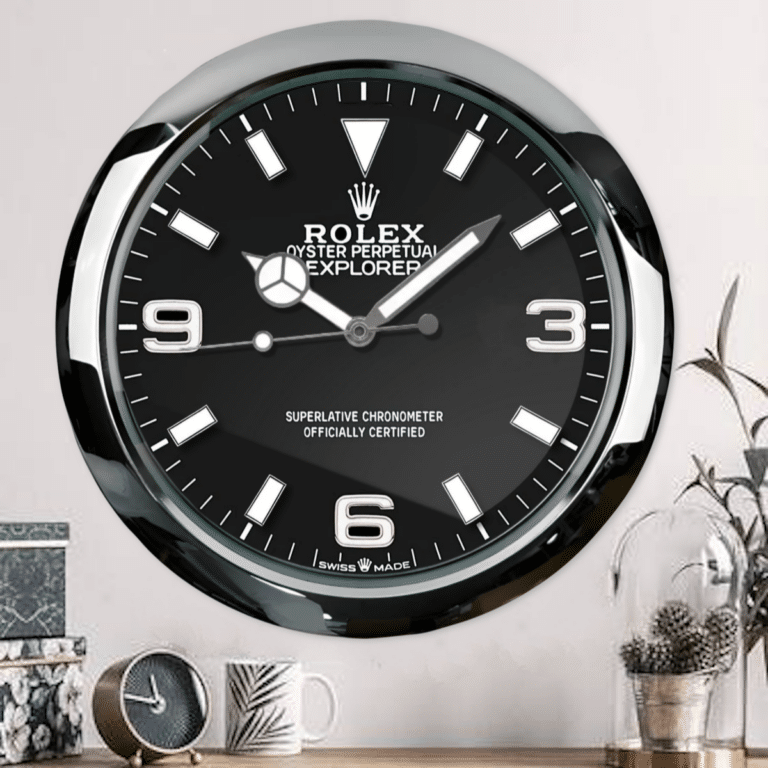 インテリア時計 ROLEX Amazon.co.jp: ファッション壁掛け時計、高級アートロレックス