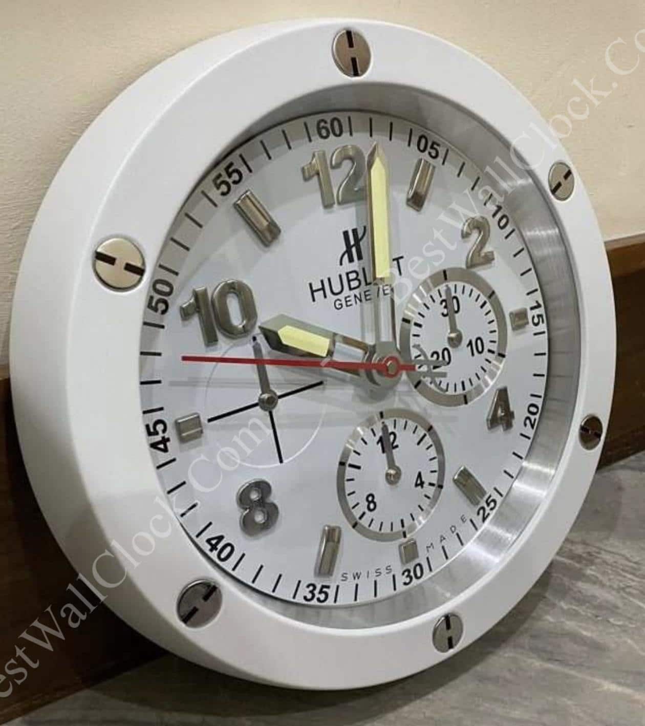 Orologio da parete Hublot Big Bang Style – Dealer Display (Stile in Ceramica Bianca) - immagine 5