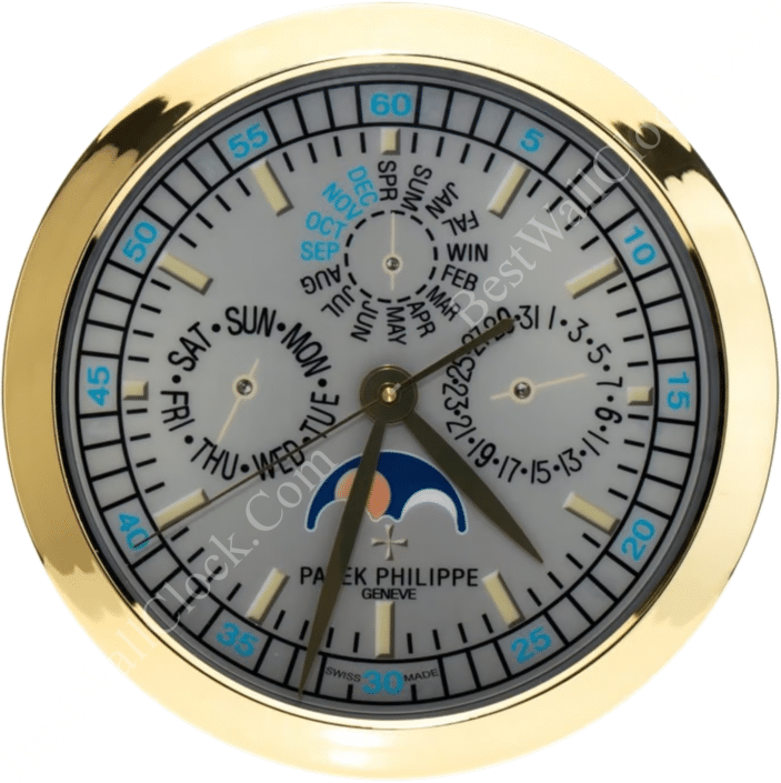 Premium パテック・フィリップ - ゴールド壁時計 (16インチ/40cm) 2025 Premium パテック・フィリップ - ゴールド壁時計 (16インチ/40cm) 2025