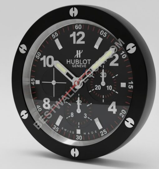 ウブロ　ビッグバン　壁時計　壁掛け時計　HUBLOT ウブロ ビッグバンスタイル – ディーラーディスプレイ 壁時計