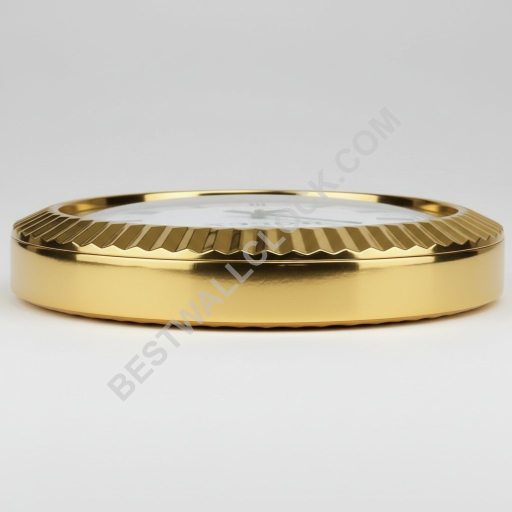 Rolex Datejust "Classic Gold" Style – dealer display Wall Clock (Roman Numeral Edition). - Image 4