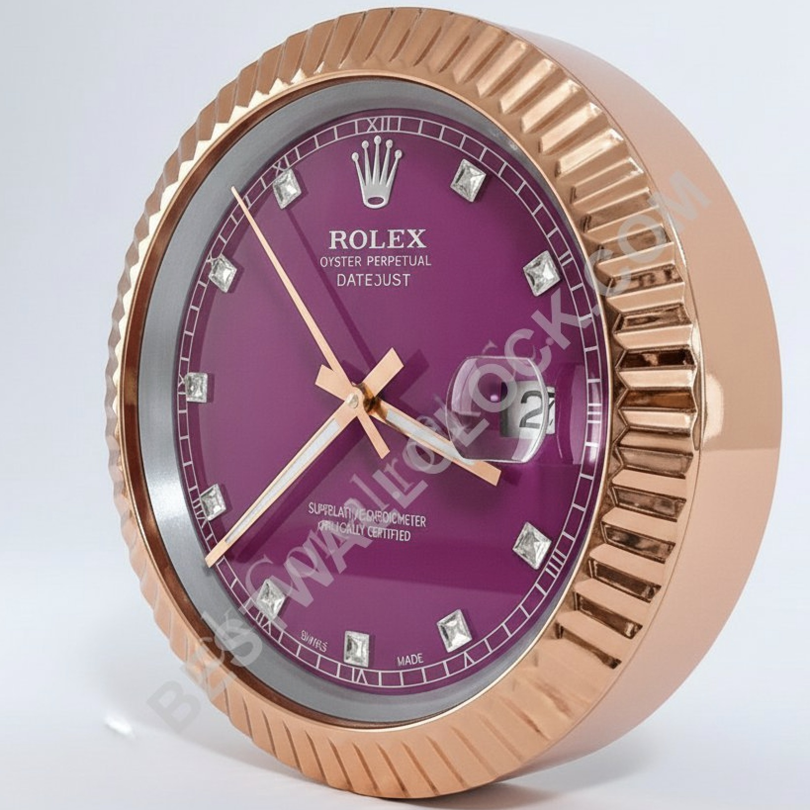 DATEJUST - ROSE GOLD KROM - LILLA 5