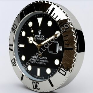 Rolex Yacht-Master "Platinum & Steel" Stil – dealer display væg ur