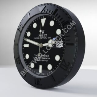 Rolex Yacht-Master "Stealth" Style – Dealer Display Wall Clock