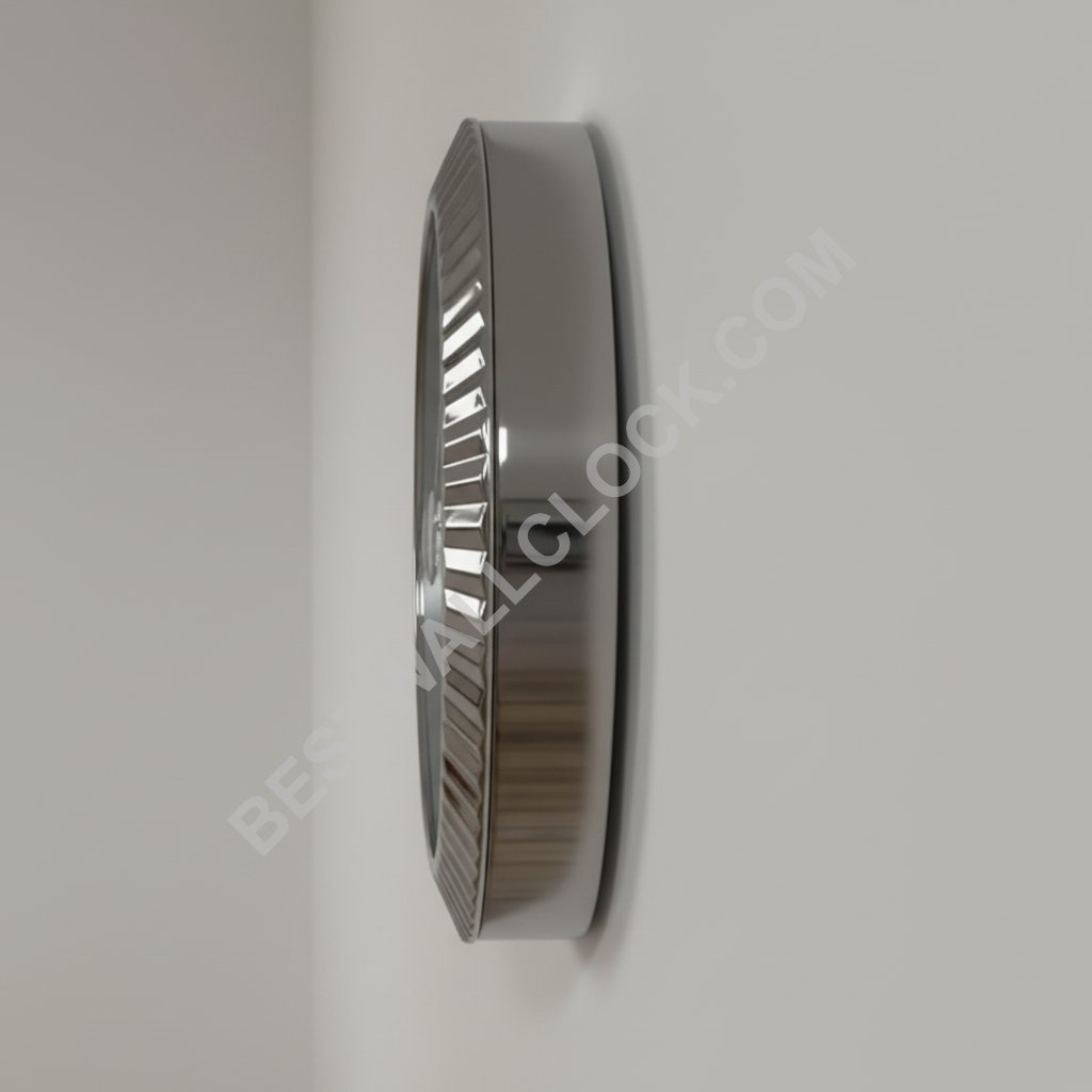 Rolex Day-Date "White Gold & White" Style – Dealer Display Wall Clock - Image 4