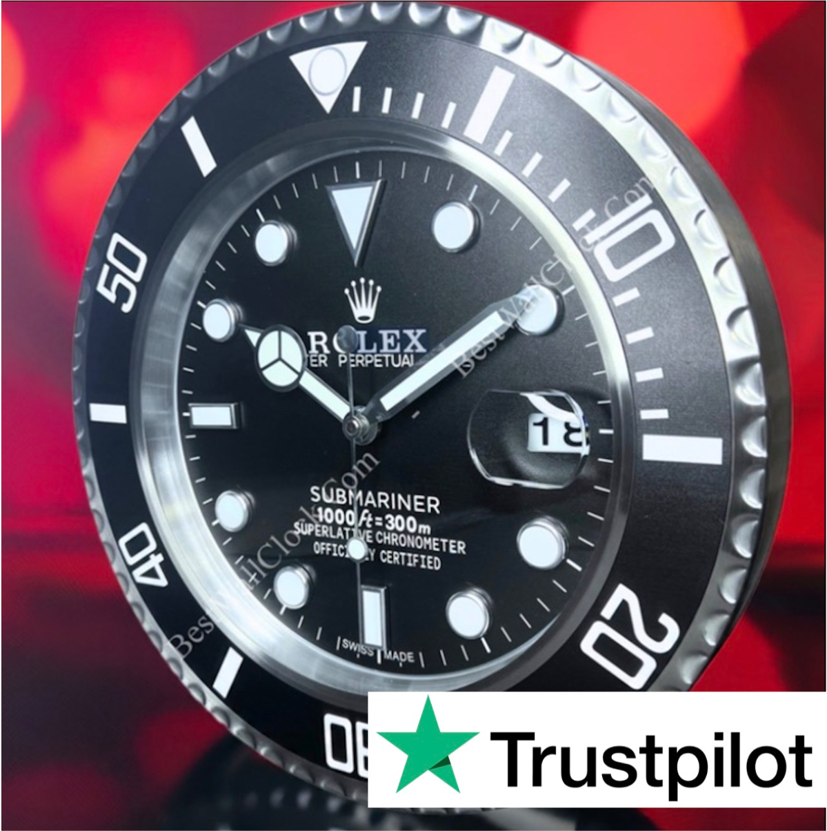 海外販促品 新品 ROLEX掛け時計 サブマリーナ ブラック 壁掛け 海外 海外販促品 新品 ROLEX掛け時計 サブマリーナ ブラック 壁掛け 海外