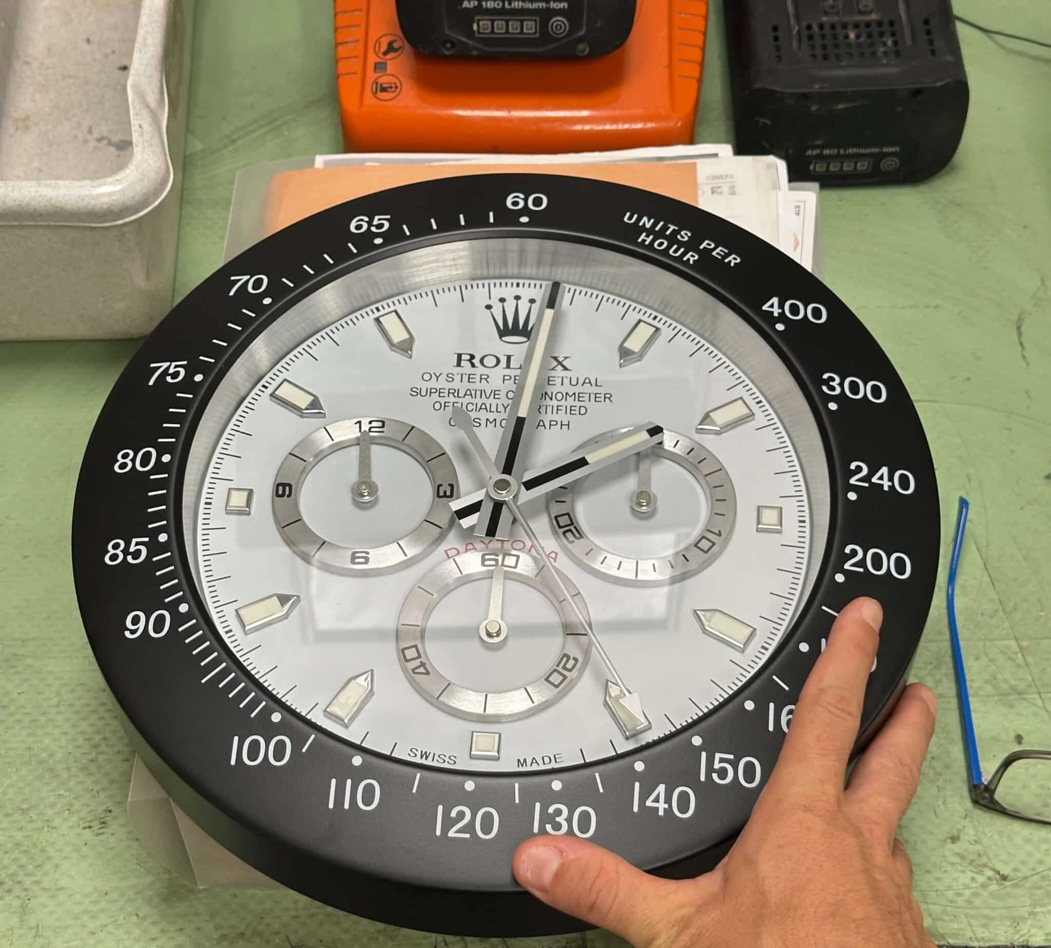 Rolex Daytona väggklocka