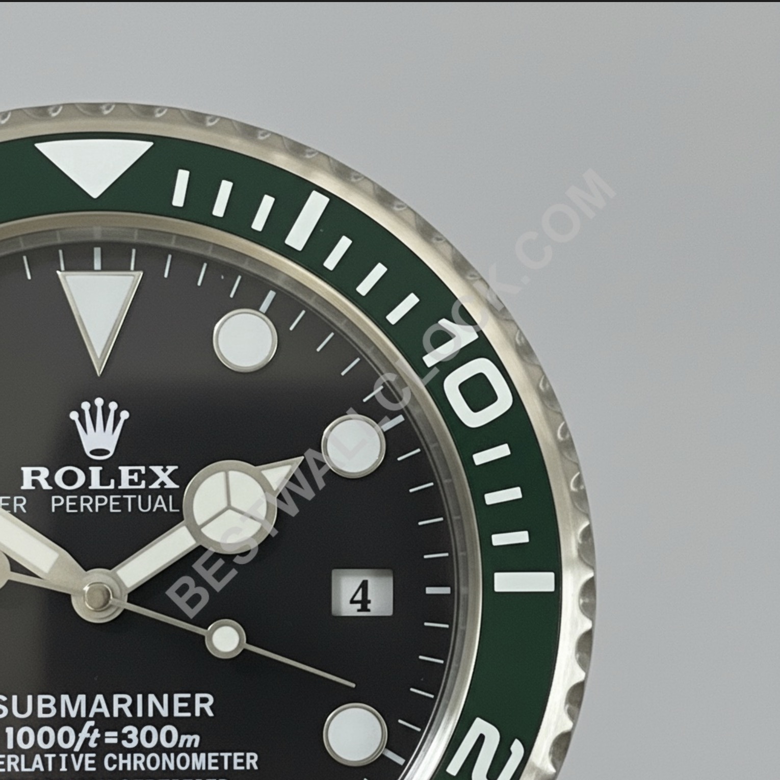 ROLEX DESK CLOCK INSPIRED - SUBMARINER - GREEN BEZEL EDITION - Image 5