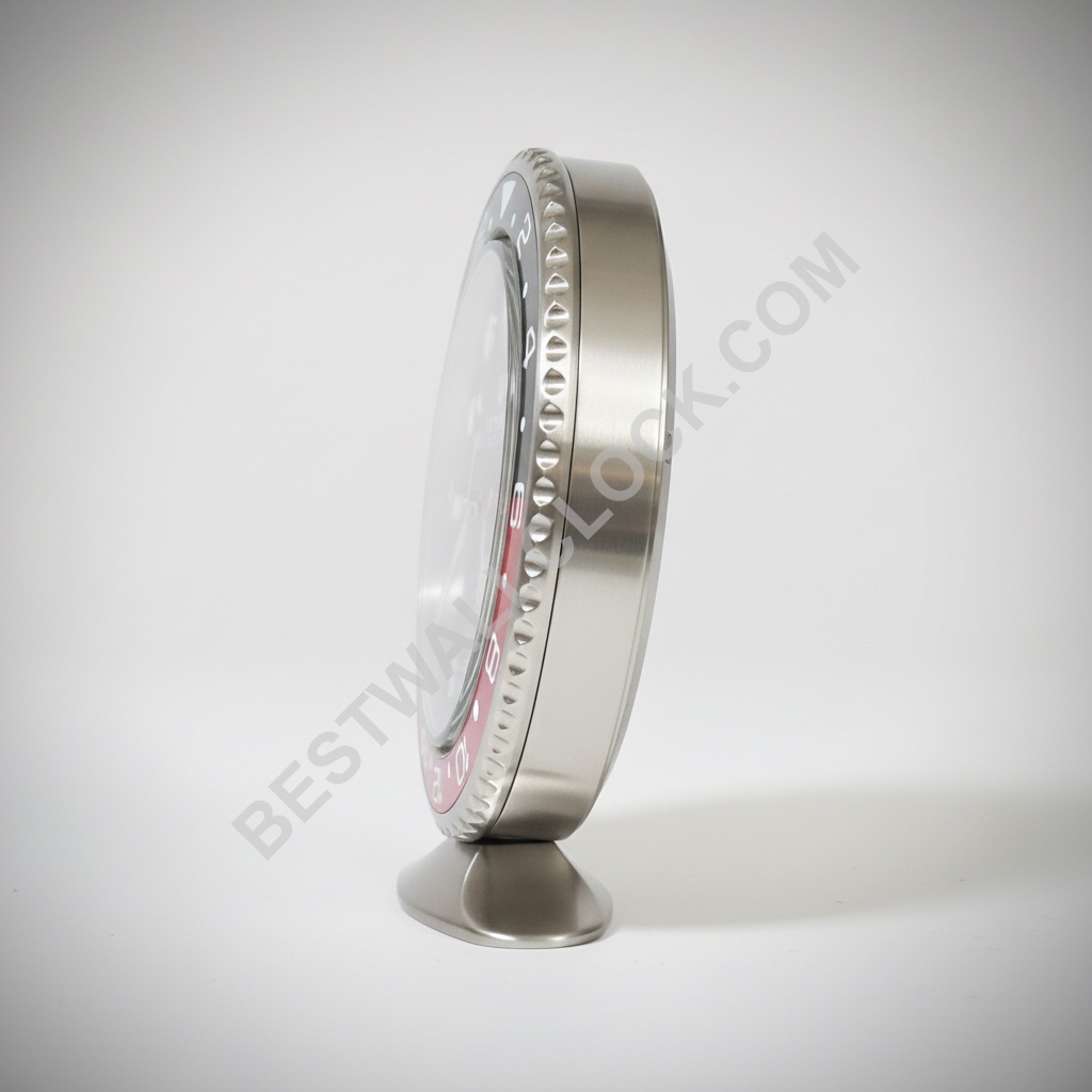 ROLEX BORDKLOKKE INSPIRERT - GMT MASTER - RØD SVART UTGAVE - Bilde 2