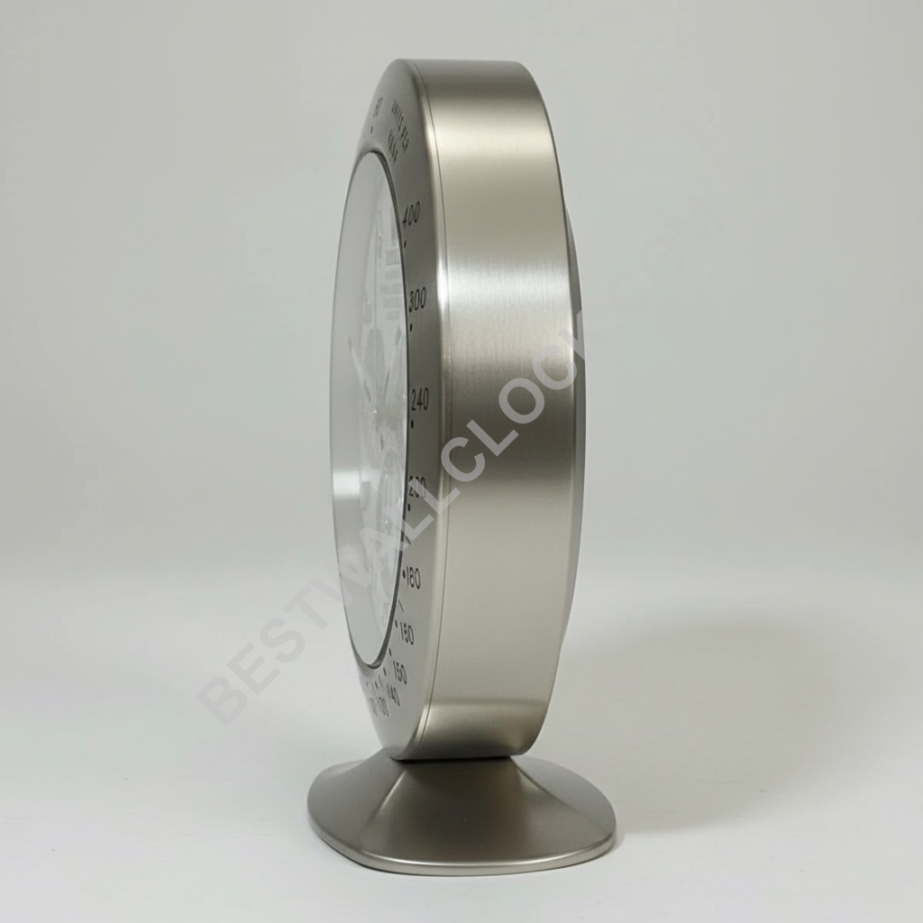 ROLEX DESK CLOCK INSPIRED - DAYTONA - SILVER & WHITE EDITION - Image 3