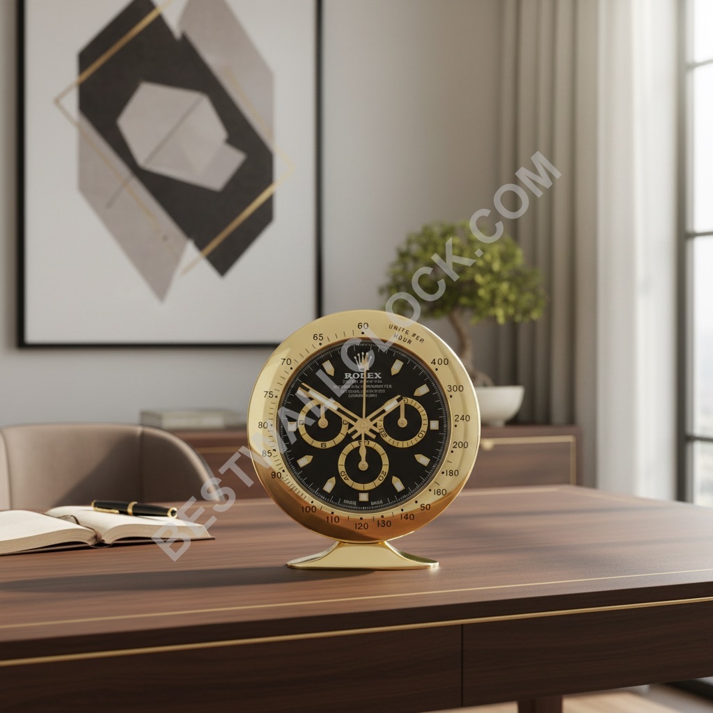 ROLEX PÖYDÄNSTUNNIN INNOITTEENA - DAYTONA - KULTAINEN MUSTA VERSIO - Image 5